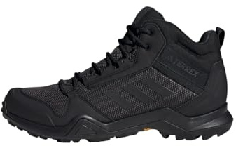 Adidas Herren Terrex AX3 Mid Gore-TEX Hiking Shoes, Core Black/Core Black, 46 2/3 EU