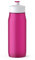 Emsa 518085 Squeeze Sport-Trinkflasche | 0,6 Liter Fassungsvermögen | Ohne BPA | 100% auslaufsicher und spülmaschinengeeignet | Robust und stylisch | Pink/Weiß (Packung mit 2)