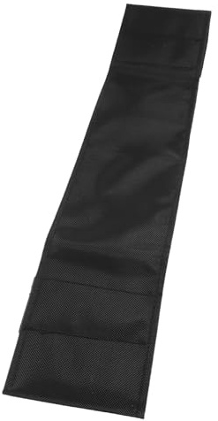 ZUNOXAZ Correa para Reposapiés de Silla de Ruedas en Tela Oxford Negro de 74cm Correas Ajustables para Máximo Bienestar y Soporte Diario