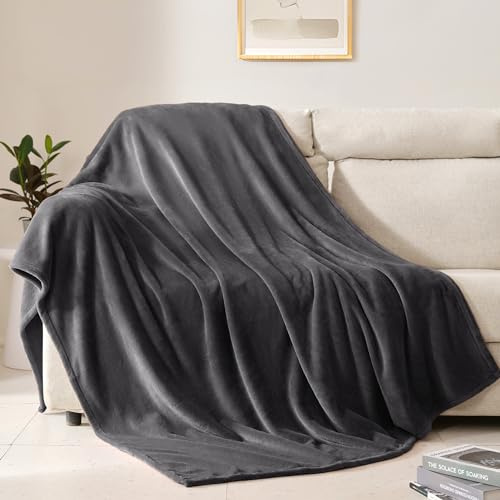 BEAUTEX Fleece Throw Blanket for Couch Sofa Bed Soft Fuzzy Plush