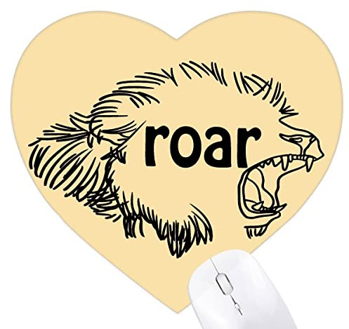 Mauspad, Motiv: Brüllender Blasebalg, Gummi, für Spiel, Büro