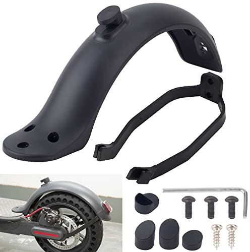 Duraplusio Parafango Posteriore per Scooter Elettrico Compatibile con Xiaomi M365 / M365 Pro / 1S / Pro 2 / Essential, Supporto per Parafango Posteriore per Ricambi Xiaomi E Scooter