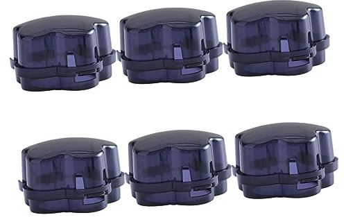 HAPINARY 6stücke Herdknopf Abdeckungen Gasherdknopf Schutz Für Gasherd Und Backofenknöpfe Sicherheitsabdeckungen Herdschutzgitter