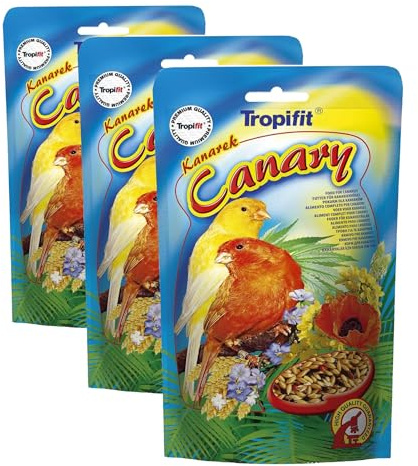 Canary 250g - Mélange de céréales et de graines pour Toutes variétés de canaris (Lot de 3)