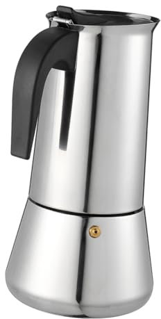 GLEAVI 1 Pieza cafetera café de la olla Café exprés cafetera espresso creador de espresso ollas de moca de acero inoxidable tetera para cafe