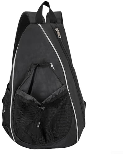 Oniissy Mochila de palas de pickleball de 20 a 30 L, tela Oxford para 2 palas, bolsa cruzada de gran capacidad con amplio almacenamiento, diseño ligero compatible con