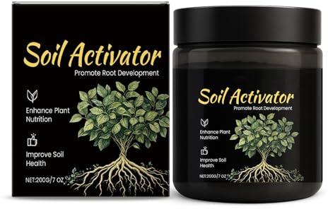 Soil-Revitalizer,Soils Activators for Plants Lawn Garden Soils Conditioner Plant Food Enhancer,Promotes Root Growth & Nutrient Uptake