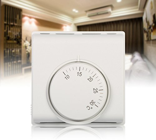 Termostato Interruptor del regulador del termóstato mecánico de la habitación 220V para el Aire Acondicionado Central en el Restaurante del Hotel el supermercado o el hogar