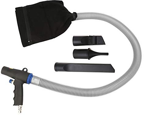DEWIN Air Vacuum, Vacuum Air Gun High Pressure Air Duster Compressor Blow Suction Gun Pistol Type Pneumatic Cleaning Tool
