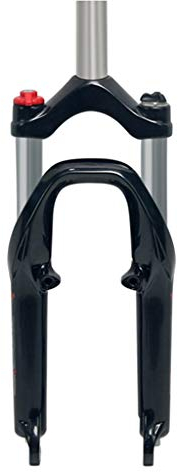 LSRRYD Cyclisme Fourches Fourche À Suspension 20 pour Vélo Pliant Fourche Avant de Bicyclette en Aluminium Accessoires de Cyclisme Disque V-Frein pour 4.0 Pneu