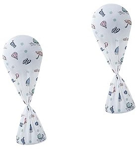 Cabilock 2 pcs floor fan cover fans for home stand fan cover electric fan guard net stand fan mesh protector Home Fan Cover Printing Fan Cover tower child Storage bags pvea material