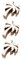 Uonlytech 3 Series Decoración Colgante De La Palmera De Tallos Rebanada Árbol Recortes De Exterior Decoraciones De Fiesta Tropical Palma Recorte Cuerda De 20 Piezas*3