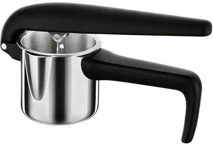 Duroecsain Pressa per limone – Acciaio inossidabile alimentare Spremiagrumi da cucina – Pressa manuale per succo di agrumi, per limone verde succo di frutta, pompelmo e frutto della passione