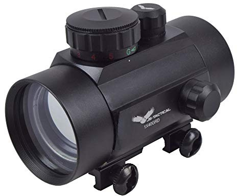 JS-TACTICAL MIRINO Fucile Softair Red Green DOT Full Metal 46MM (JS-1X46GRD)
