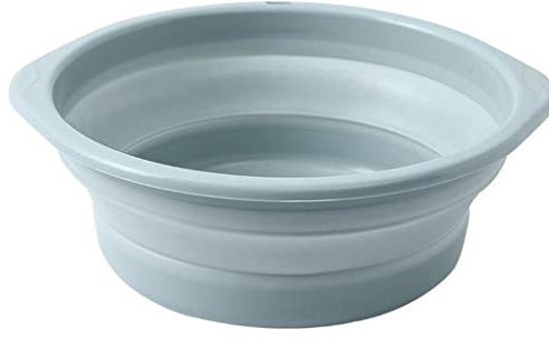 Pieghevole Washing Up Scodella Portatile Pieghevole Rotondo Lavabo Multifunzionale Escursione Di Campeggio Esterna Di Lavaggio Container