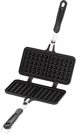 Piastra per waffle antiaderente Piastra per waffle Piastra per waffle Teglia per waffle a doppia faccia per colazione con tostapane e sandwich