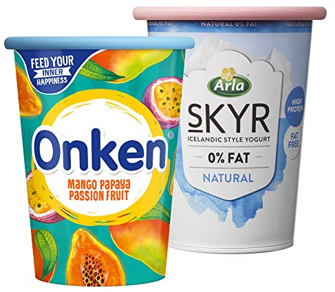 MOOPOPS Large Reusable Silicone Yoghurt & Cream Pot Lids - 2 Pack | Dishwasher & Fridge Safe | Airtight Lid Seal | Durable & Easy to Use | Designed to Fit Standard Yoghurt & Cream Pots | BPA Free