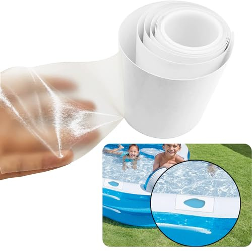 Kaiheng Kit di toppe per materasso gonfiabile 2m, in poliuretano termoplastico, per riparare anelli da nuoto, barche gonfiabili, tende, tela, molteplici funzioni