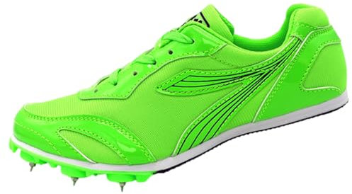 Zapatos con Clavos Atletismo,Zapatillas De Portivas para Pista Y Campo,Zapatillas De Pista Y Campo para Hombre,Respirable Ligero Y CóModo,Ligero Y Duradero,para Pista,Antideslizantes
