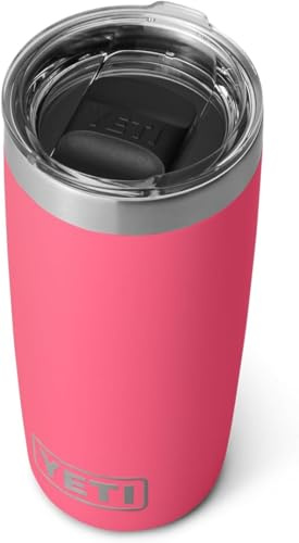 YETI Rambler 10 oz (295 ml) Tumbler mit abnehmbarem MagSlider‑Deckel, Edelstahl‑Thermobecher, Vakuumisoliert - Tropical Pink
