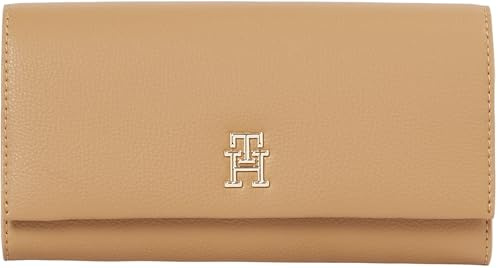 Tommy Hilfiger Women’s Legacy Flap Purse, Beige (Safari Canvas), One Size