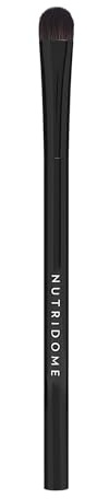 Nutridome Brocha de sombra de ojos – Brocha precisa para maquillaje de ojos, cerdas suaves, perfecto para aplicar y difuminar sombras de ojos, efecto maquillaje profesional