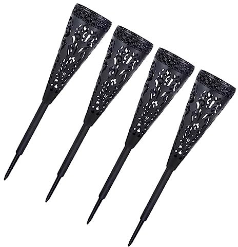 Cabilock Jarrones para 4 Piezas Floreros con Pinchos Soporte para Flores Artificiales