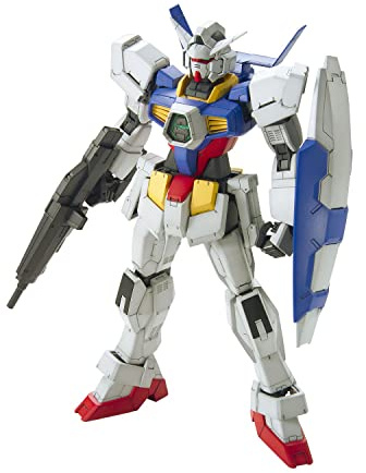 BANDAI Model KIT Gundam - MG 1/100 Gundam Age-1 Normal - Modellbausatz, 197723, Schwarz
