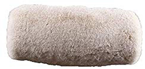 Faux Fur Hand Muffs Winter Warm Hand Warmers Gloves (Beige)