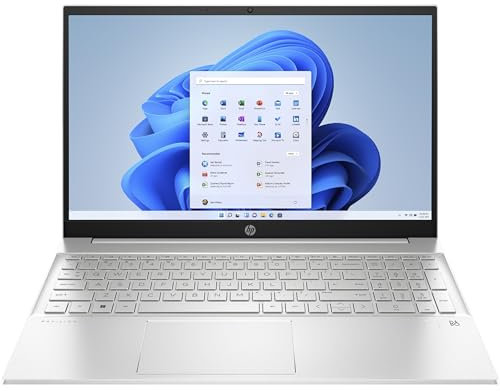 HP Pavilion 15-eh1508sa 15.6 Full HD Laptop (AMD Ryzen 7 5700U, 16GB RAM, 512GB SSD, Windows 11 Home) - Silver