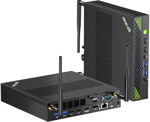 GMKtec Mini PC Workstation, Intel Core i9 13900HK(14C/20T) up to 5.4GHz, Mini Computer 64GB DDR5 RAM 1TB SSD with 8X USB Ports/COM/HDMI/DP for Office Business