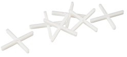 OX ox-t160904 scambi a forma di croce distanziatori per piastrelle, bianco, 4 mm