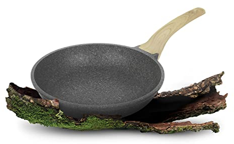 KASANOVA Padella antiaderente 26 cm, per induzione e tutti i piani cottura Eco Petra Evolution