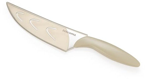 Tescoma 906247 Coltello cuoco 13 cm, lama MicroBlade e custodia protettiva, linea Move
