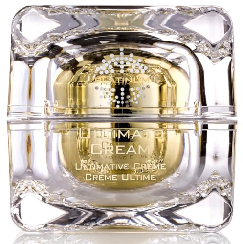 Kedma - Platin Anti-Aging Creme mit Q10 und Multivitaminen - Straffend und Strahlend - Für alle Hauttypen - 50g