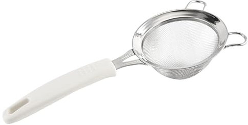 Setaccio per farina, a doppio strato, in acciaio inox, 500 micron, setaccio da cucina per setacci, filtri drenanti, risciacquo, spremiagrumi, cucina, uso domestico