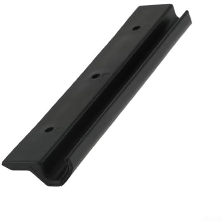 Soporte de clip de gancho de PVC para barco, 1 pieza, hardware de montaje anti-ultravioleta para bote inflable de goma para lancha de pesca en balsa (negro)