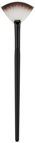 LyDia® Small Black-White Fan Cheek Blusher/Blending/Face n Body Contour/Highlighter/Bronzer/Dust Makeup Brush