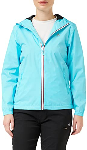 McKINLEY Damen Kereol III Regenjacke, Turquoise, 36