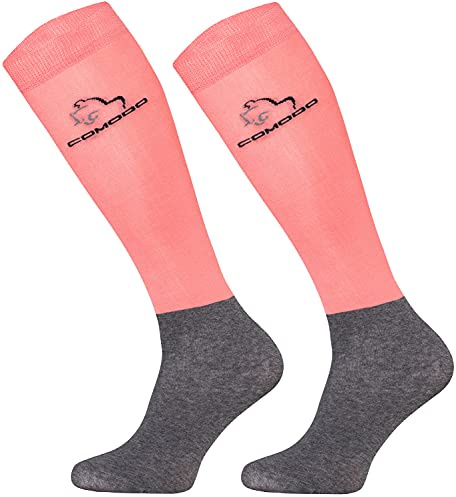 TODO Comodo Chaussettes d'équitation modernes STPJM | Chaussettes d'équitation fines et respirantes pour femme, homme et enfant, 31-34