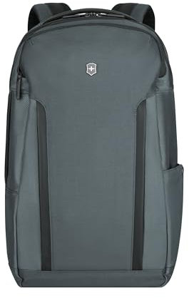 Victorinox Altmont Professional Deluxe Travel Mochila para portátil, mochila con compartimento para portátil, mujer/hombre, 26 x 30 x 46 cm, 25 l, con cierre, gris/verde