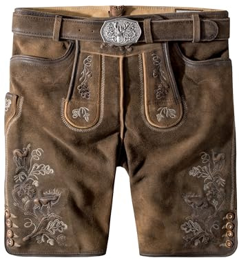 Stockerpoint Bastian Pantalones de Piel para Traje Region, La Habana Enfocado, 44 Hombres