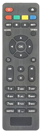 AULCMEET RC-5810 Nouvelle télécommande de Remplacement adaptée fit for Philips Blu-Ray BD DVD Player BDP5650 BDP5700 BDP5700/12 RC5820 BDP2510B/12 BDP2110/05