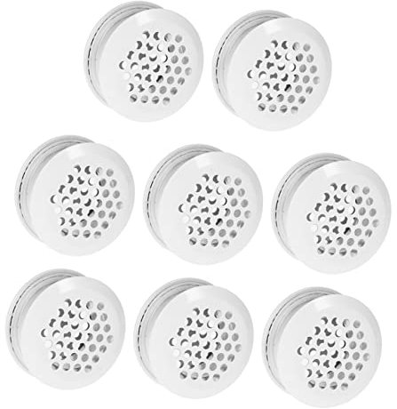 HOMSFOU 32stücke Runder Luftventilator Teiliges Für Möbel Und Schränke Hochwertige Edelstahl-lüftungsgitter Für Effektive Belüftung Und Luftzirkulation Einfache Installation