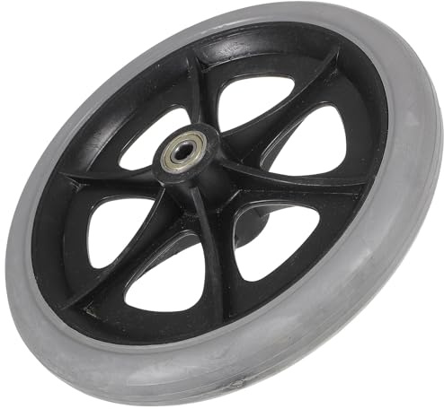 Homoyoyo Roue Solide 8 Pouces Roue Pivotante Résistante à l’Usure pour Fauteuil Robuste Silencieux
