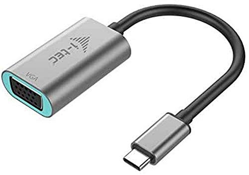 I-Tec Metal C31METALVGA60HZ Cavo di interfaccia e Adattatore USB-C 3.1 VGA Grigio