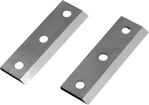 Landworks Mini Cuchilla trituradora de trituradora de Madera Universal Juego de Cuchillas/Cuchillas de Repuesto Industrial (Qty 2) Tanto para astilladoras de Madera SuperHandy