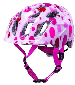 Kali Protectives Chakra Child Bicycle Helmet; Mountain in-Mould Bike Helmet for Child Equipped visor; Dial-Fit; with 21 Vents