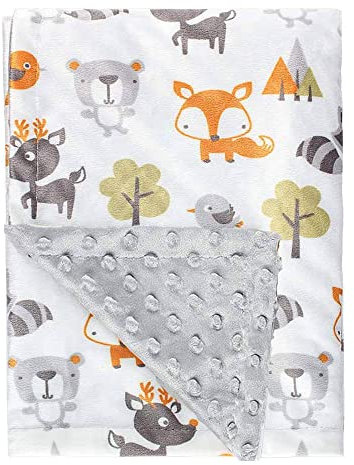 SGAVAHSG Baby Blanket for Newborn Toddler Boys and Girls Swaddle Blanket 75x100cm (Fox)