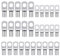 Cosse Electrique,30 Pièces Cosse à Sertir Kits,16mm² 25mm²35mm²Cosses de Câble à Anneau,Bornes en Cuivre Etamé Connecteurs SC